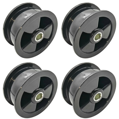 4 PACK 1250125034 Tumble Dryer Clamping Roller Fit Zanussi Aeg Electrolux Tumble Dryer Pulley