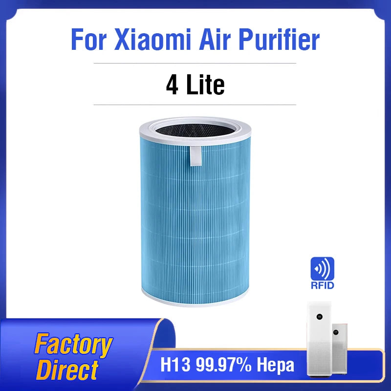 Compatible with Xiaomi 4 Lite Filter M17-FLP-GL (BHR5272GL) Replacement Filter for Xiaomi Air Purifier 4 Lite M17-FLP-GL (BHR5272GL)