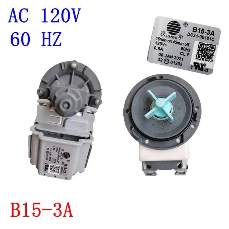 B20-6 B15-3A B35-5A Drain Pump Motor Water Outlet Motors Washing Machine Parts