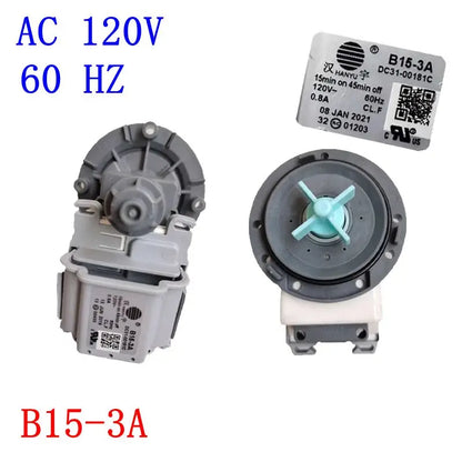 B20-6 B15-3A B35-5A Drain Pump Motor Water Outlet Motors Washing Machine Parts