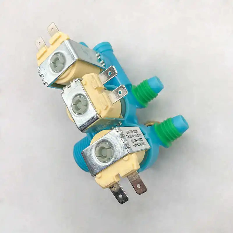 Electric Water Inlet Solenoid Valve Compatible with Samsung DC62-00266E XQB140-D88S XQB160-D99I/SC Washing Machine Part