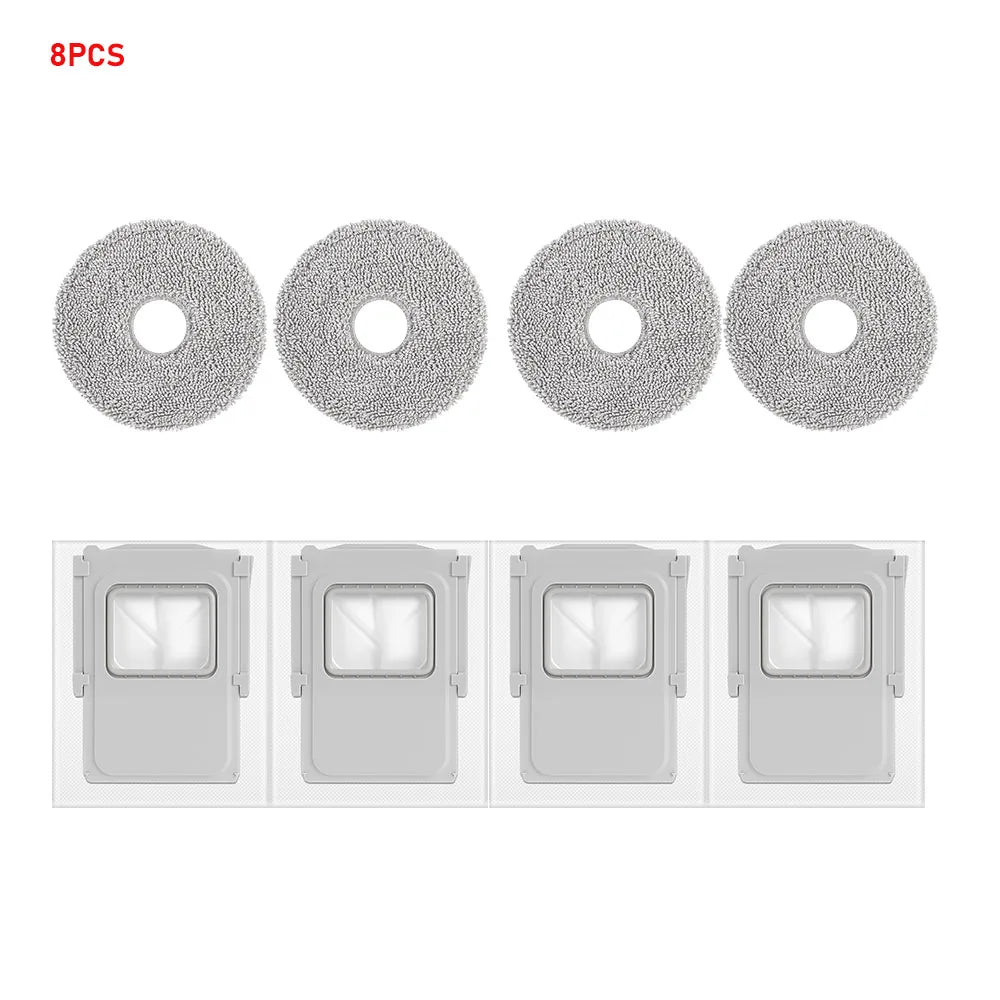 Vacuum Cleaner Part For DJI ROMO P ROMO S ROMO A Filter Mop Pad Dust Bag Roller Side Brush Cleaning Accessories Spare Part