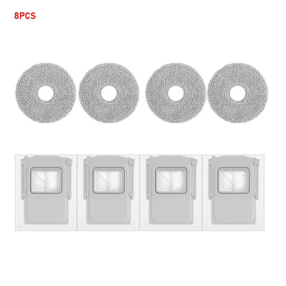 Vacuum Cleaner Part For DJI ROMO P ROMO S ROMO A Filter Mop Pad Dust Bag Roller Side Brush Cleaning Accessories Spare Part