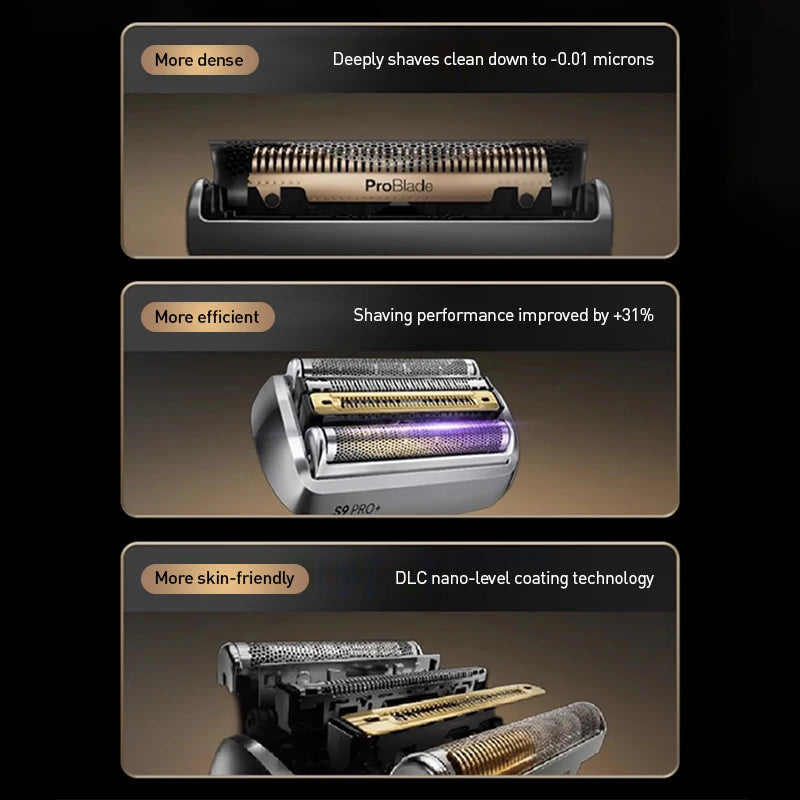 96M Replacement Shaver Head Compatible with Braun Series 9