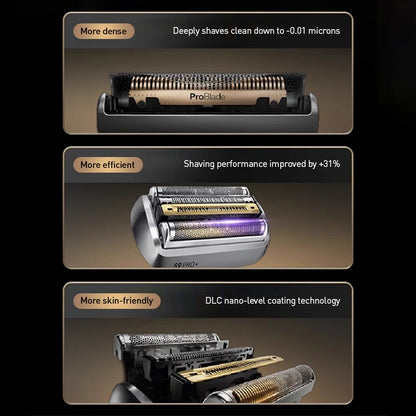 96M Replacement Shaver Head Compatible with Braun Series 9