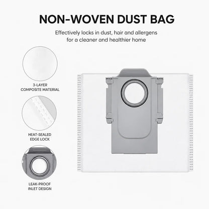 Compatible with Roborock S8/S8+/S8 Pro Ultra Robot Vacuum Cleaner Accessories Main Side Brush Mop Cloth Filter Dust Bag Spare Parts