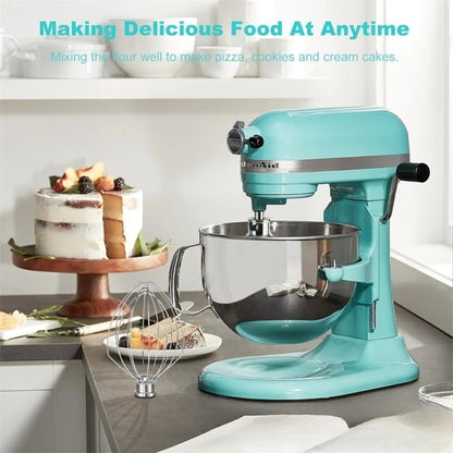 KN256WW Stainless Steel 6 Wire Whip for 5-6 Quart KitchenAid Bowl-Lift Stand Mixer,Egg Cream Stirrer, Cakes Mayonnaise Whisk