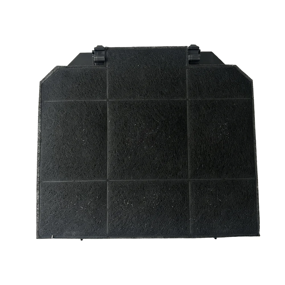 KBD-176 Range Hood Activated Carbon Filter 267×234×17mm Rectangular Cooker Hood Odor Grease Removal Replacement Filter Kitchen E