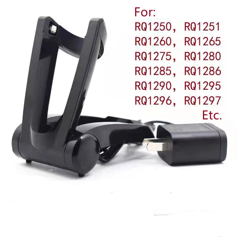 Replacement Shaver Charging Dock Compatible with Philips RQ12 / RQ1250 / RQ1251 / RQ1252 / RQ1255 — Model Options