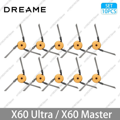 Dreame X60 Ultra / X60 Master Accessories Main Side Brush HEPA Filter Mop Cloths Dust Bag Vacuum Cleaner Replacement Spare Parts