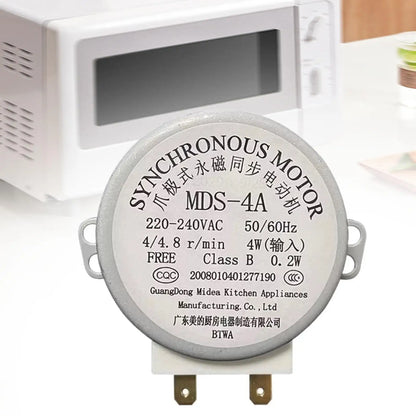 Microwave Oven Turntable Motor Replacement Metal Synchronous Motor for Kitchen Appliance Fix