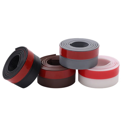 Door Bottom Seal Strip Self-Adhesive Silicone Weather Stripping Under Door Draft Stopper Windproof Soundproof Dustproof Gap Seal