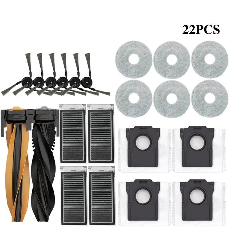 Dreame X50 Ultra/X50 Master/L50 Pro Ultra/L40S Pro Ultra/L40s Ultra/MOVA V50 Ultra Parts Main Brush Filter Mop Cloth Dust Bag