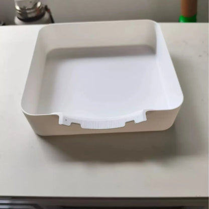 Washing Machine Filter Drain Tray — White