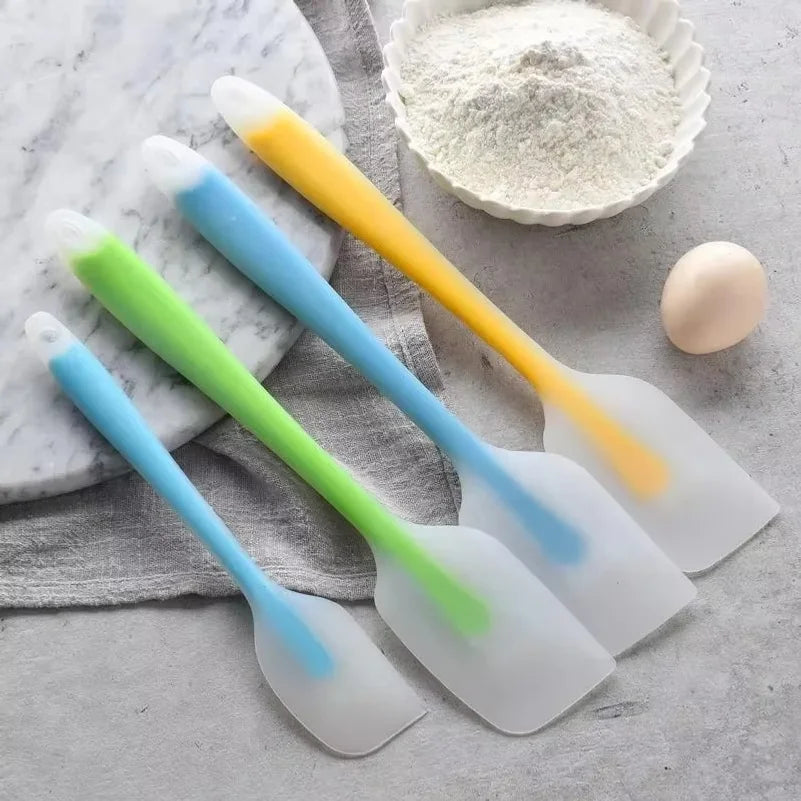 Kitchen Utensils Kitchens Heat Pastry Mini Resistant Baking Bar. Spatula Accessories Bakeware Translucent Cream Silicone Tools
