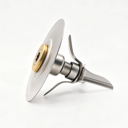 Blender Blade for Oster Ice Juicer Mixing Knife Quiet 4-Leaf Upgrade 304 Stainless Steel Blade Pure Copper Sealed Bearing