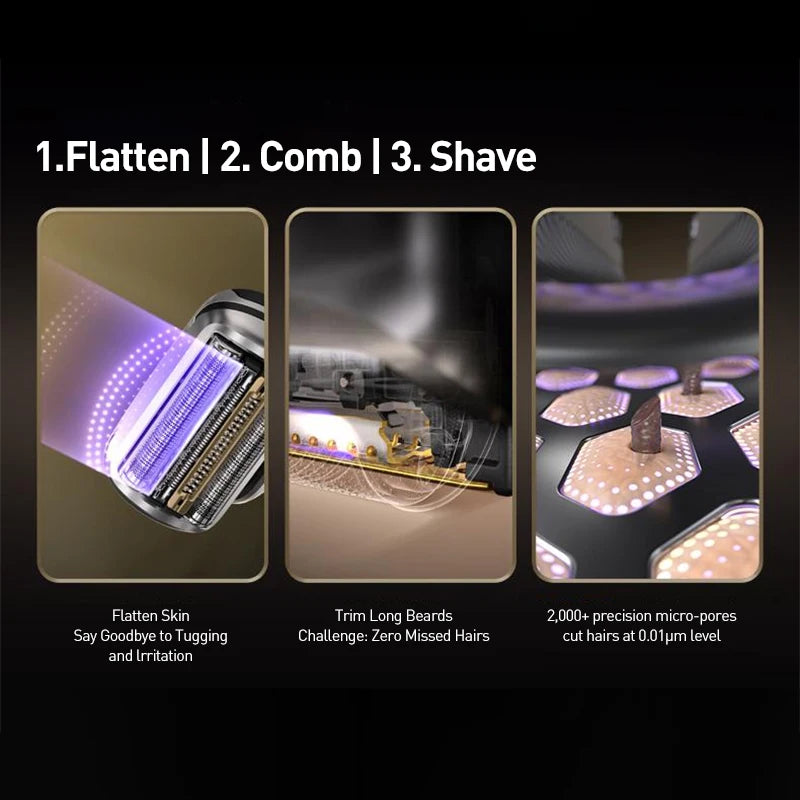 Rechargeable Electric Shaver — Model Options