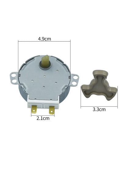 Microwave Oven Parts 220V Turntable Motor Claw Pole Permanent Magnet Synchronous Motor Glass Turntable Motor