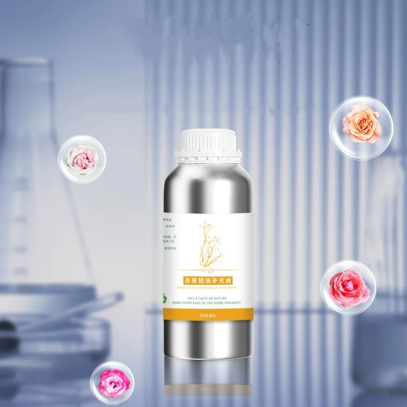 500ml Aroma Diffuser Special Oil Fragrance Essential Oil Supplement Star Hotel Aroma Bar KTV Fragrance Machine Supplement