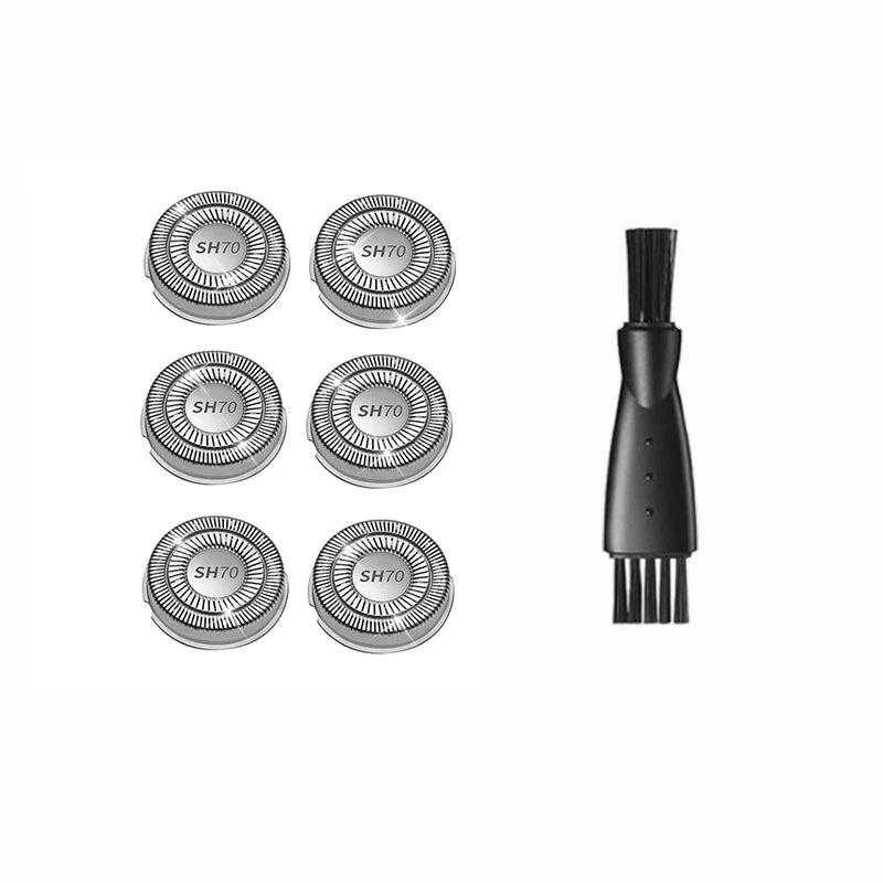 SH70 3/6/9PCS Replacement Head Blades Compatible with Norelco Series 7000 Electric Shavers