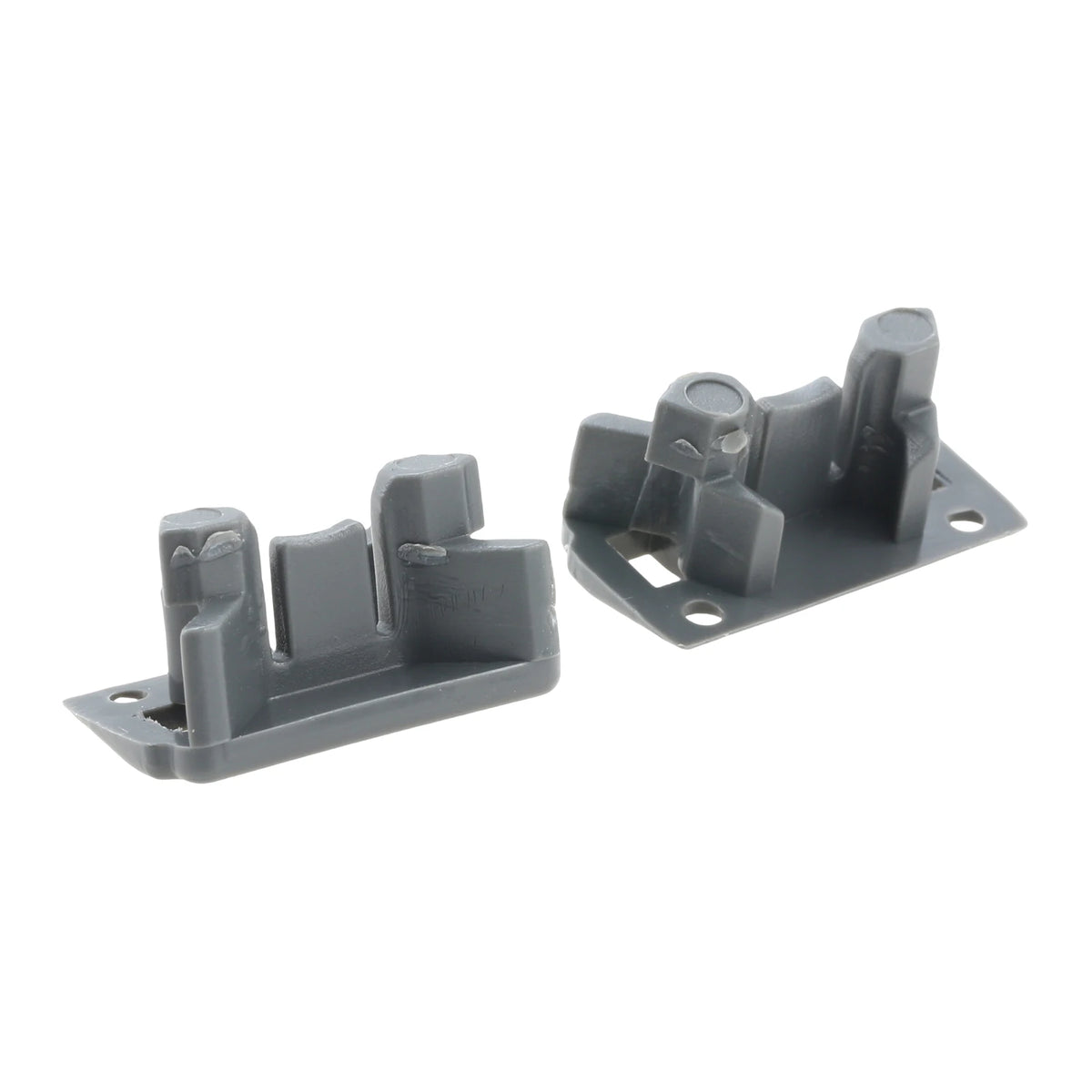 2pcs Dishwasher Rack Stop Clip W10195622 Upper Dishrack Slide Rail Rear Stop for Whirlpool/KitchenAid/Kenmore Replace AP4566222