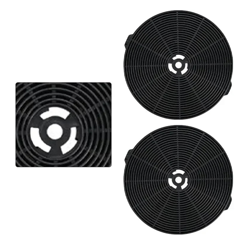 175mm*24mm Activated Carbon Filter Kitchen Range Hood Accessories Filters 2PCS Kitchen Appliances Range Hood Parts