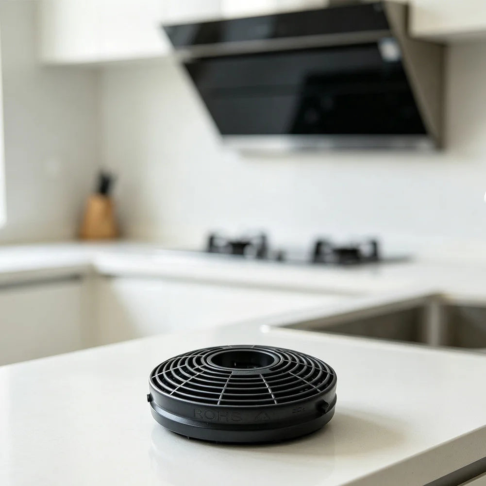For Range Hood Activated Carbon Filter Set 105x26mm Black Compatible with LEX N2 For CIARRA CBCF002 CFA 70020 Two Filters