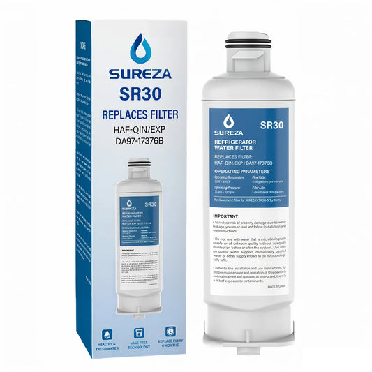Replacement Refrigerator Water Filter Compatible with Samsung DA97-17376B / DA97-08006C