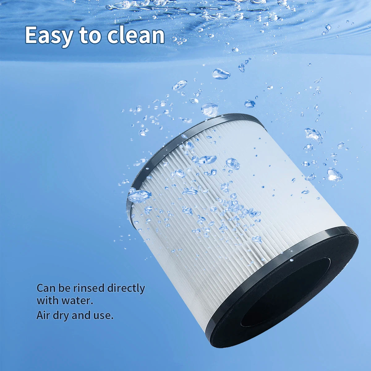 Compatible with Okaysou Cayman 608/320 Air Purifiers HEPA Filter Replacement
