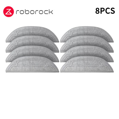 Compatible with Roborock S8 MaxV Ultra Robot Vacuum Spare Parts Main Side Brushes Mop Cloths HEPA Filters Dust Bags Accessories