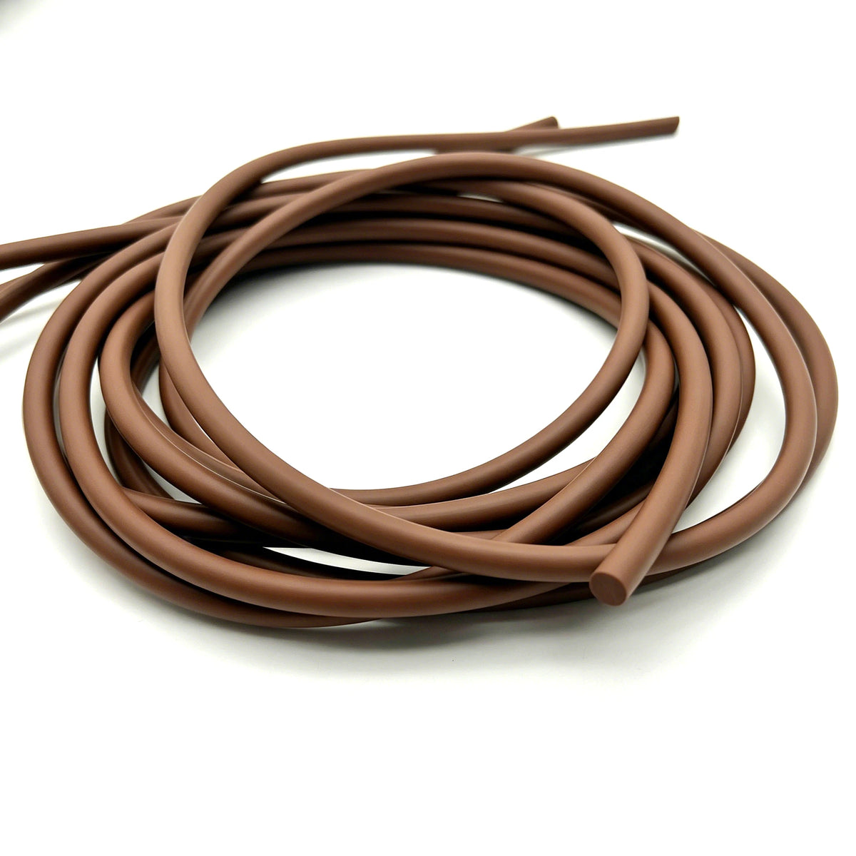 1/2/3/5/10M Brown FKM Seal Strip Dia 1.5~8mm Anti Compression and Non Deformation equipment Sealing Rubber Strip