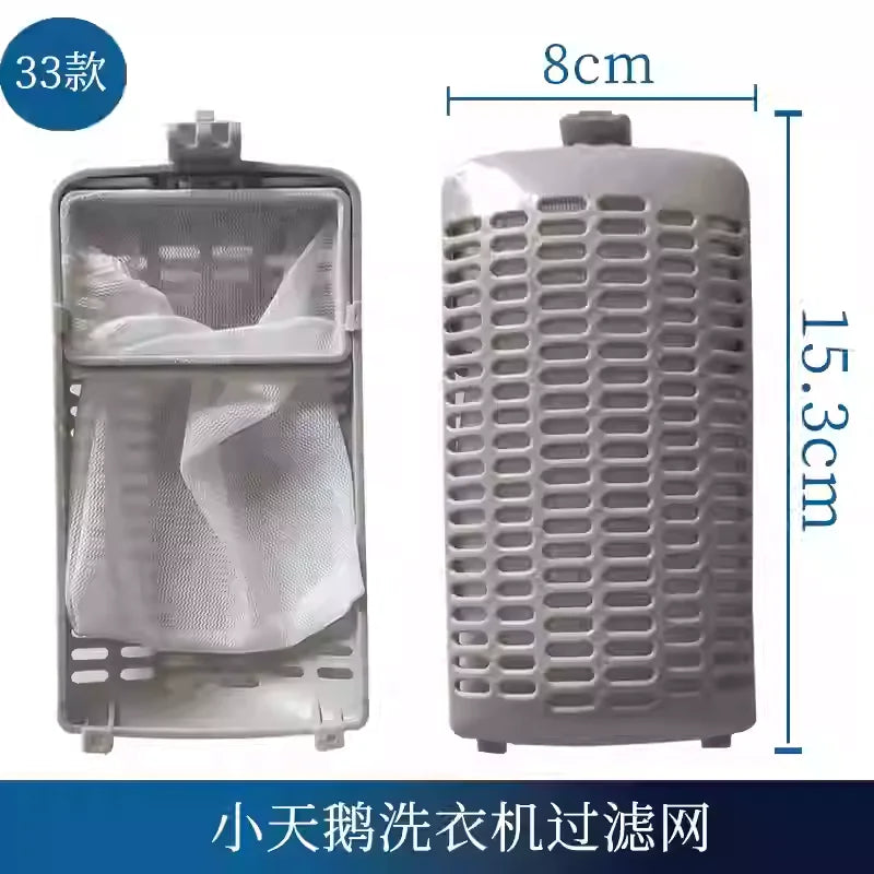 Compatible with Midea Washing Machine Filter Bag, Fully Automatic Filter Box