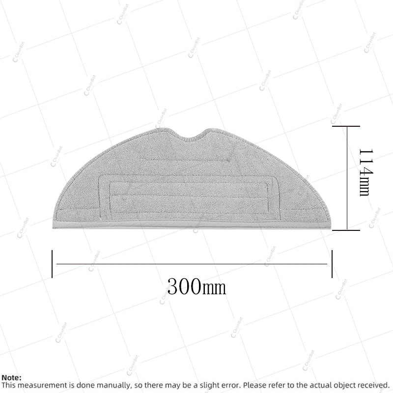 Compatible with Roborock S7 MaxV Ultra/S7 Pro Ultra Robot Vacuum Cleaner Accessories Main Brush Side Brush HEPA Filter Mop Cloths Spare Parts
