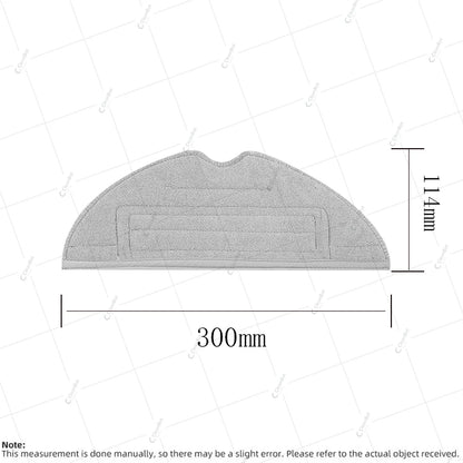 Compatible with Roborock S7 MaxV Ultra/S7 Pro Ultra Robot Vacuum Cleaner Accessories Main Brush Side Brush HEPA Filter Mop Cloths Spare Parts