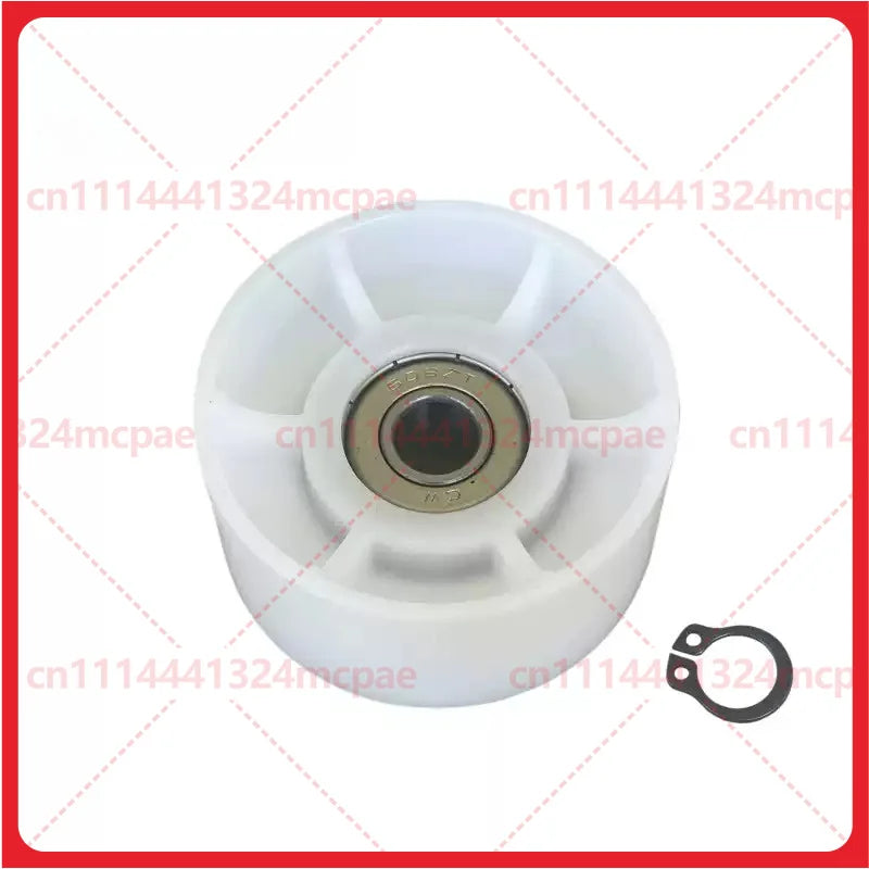 Compatible with Bosch Siemens Tumble Dryer Belt Tensioner Pulley Motor Idler Wheel Plastic Roller 00632045 Replacement