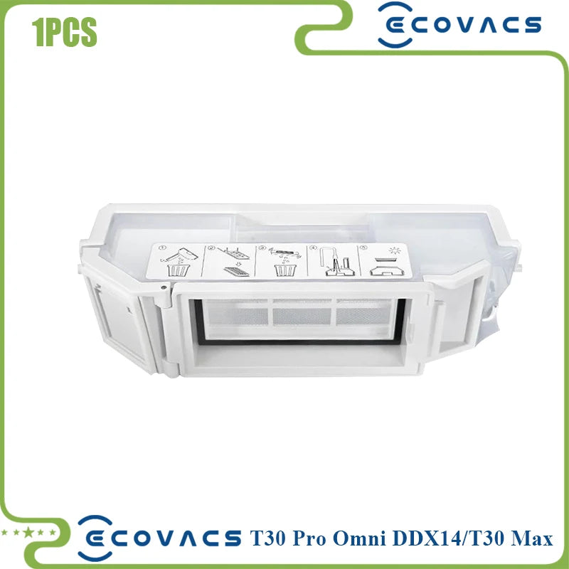 For Ecovacs Deebot T30 PRO OMNI / T30 Max / T30 / DDX14 Vacuum Cleaner Main Side Brush Filter Mop Cloth Replacement Parts