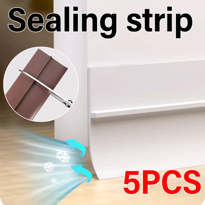 Self-Adhesive Thickened Door Bottom Sealing Strip Thermal Insulation Door Weatherstrip Anti-cold Window Draft Stopper Tape