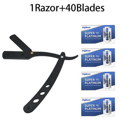 Manual Razor — Handle & Blade Bundle Options