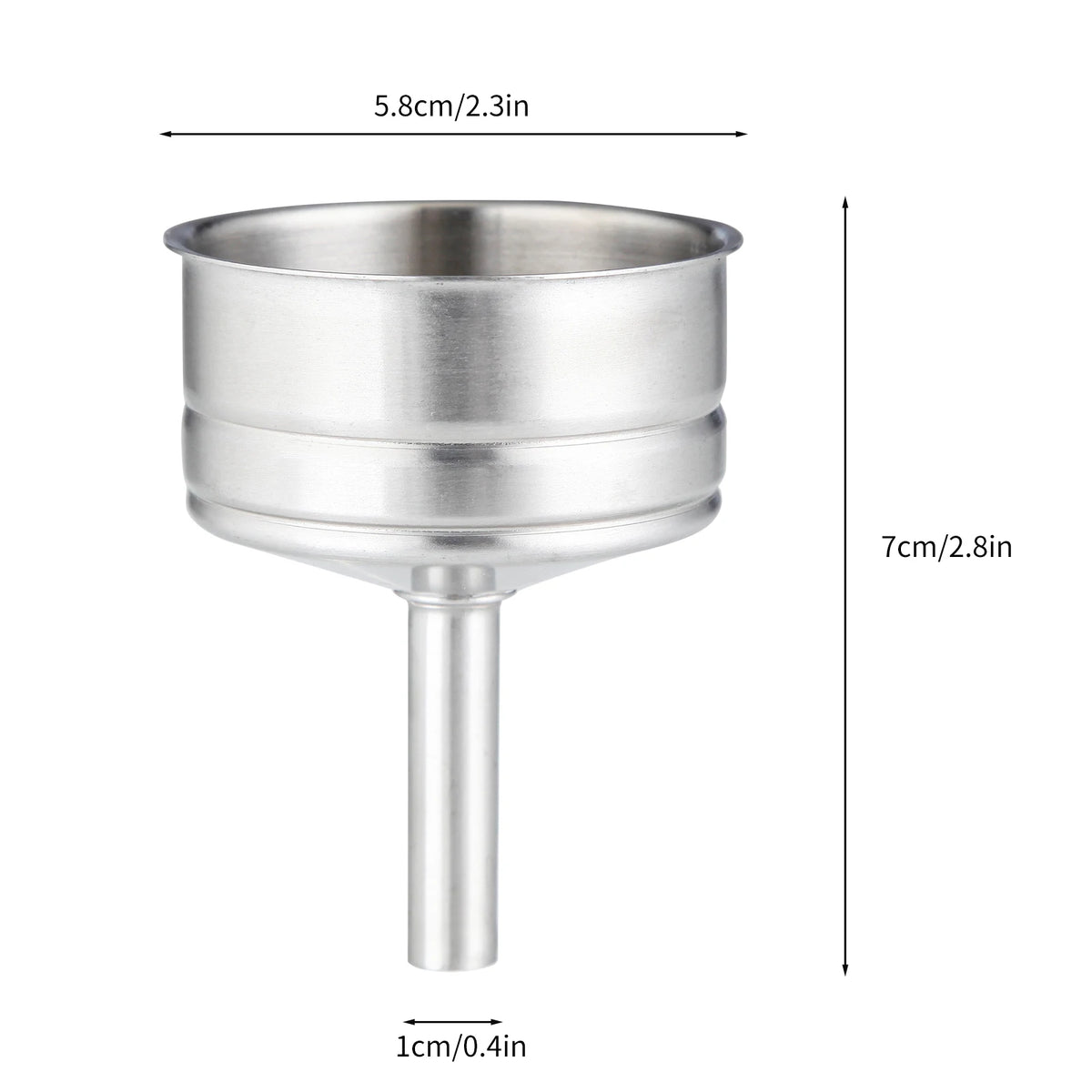 Easyworkz Stainless Steel Coffee Funnel Filter, Espresso Maker Replacement