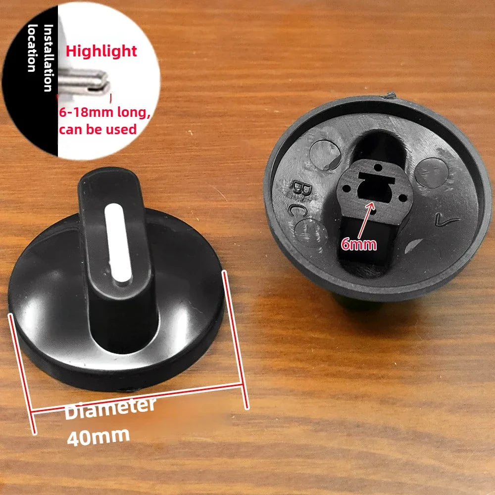 WZ-1 piece of electric pressure cooker timer switch knob cap, electric oven timer switch knob D half shaft