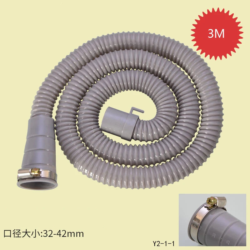 Fully Automatic Washing Machine Drainage Pipe Outlet Pipe Washbasin Dish Basin Lengthening and Extending Downpipe Fittings