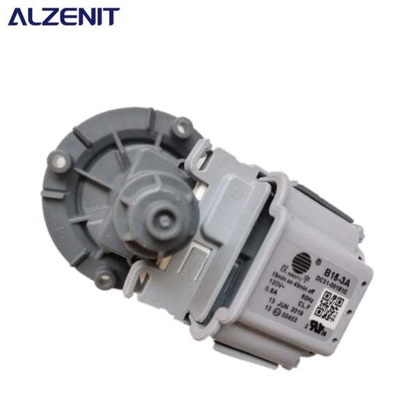 Compatible with Samsung Washing Machine Drain Pump Motor B15-3A 120V 60Hz DC31-00181C Washer Drainage Parts