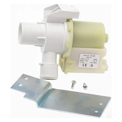 1pcs Washing Machine Drain Pump WH23X10030 85W 45L/min 120V Replacement Part For Washer Appliance Repair Accessory