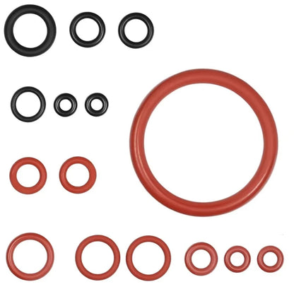 15pcs Seal Kit Silicone Gasket O-Ring For Saeco Gaggia Spidem Coffee Machine Brewing Group Spout Connector Kitchen Accessories