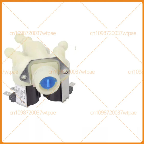 Compatible with Midea Little Swan Front Load Washer Inlet Water Valve FPE005G, 1-Inlet 3-Outlet Solenoid, Refurbished