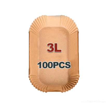 Airfryer Baking Paper for Philips Dual Basket Airfryer 3000/5000 Series 9L(6L/3L) & Cookwise 2 Chambers 9L