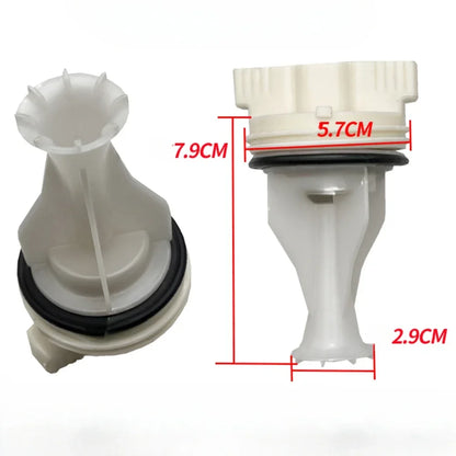 Compatible with Samsung Washing Machine Drainage Pump Filter Plastic White Seal Ring Water Plugs DC63-00865A DC63-00998A Washer Parts