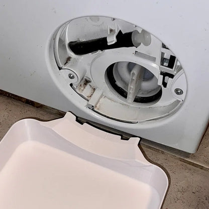 Washing Machine Drain Funnel - Used to Clean the Drip Tray of the Fluff Filter, Preventing Water Leakage in the Laundry Room