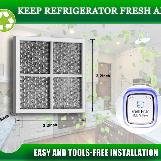 Replacement Refrigerator Air Filter Compatible with LG / Kenmore 469918 / 9918 / LT120F / ADQ73214404 — 1 Pack