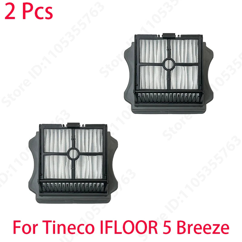 For Tineco IFLOOR 5 Breeze Complete Wet/Dry All-in-One Vacuum Cleaner Spare Parts Brush Roller and HEPA Filter Replacement Acces